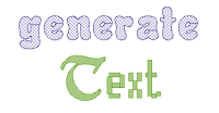 Text generation