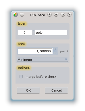 dialog area check