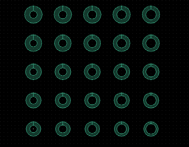 donut array