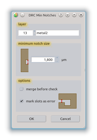 dialog minimum notches+