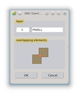 overlapping shapes dialog