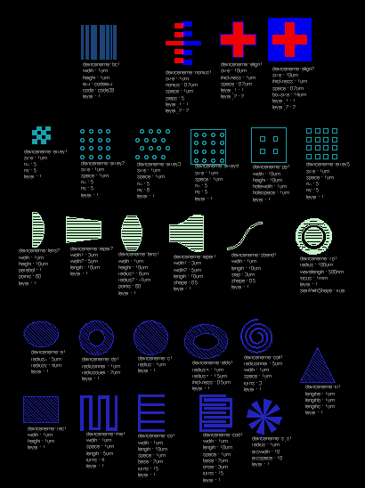 parametric shape lib