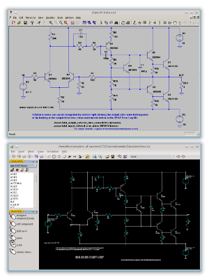 compare ltspice schamticeditor